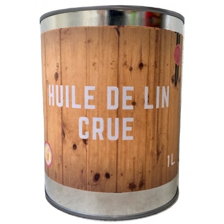 Huile De Lin Crue